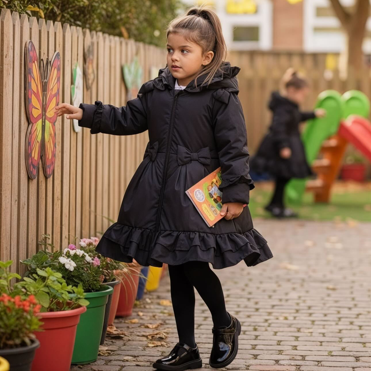 Ruffle Coat