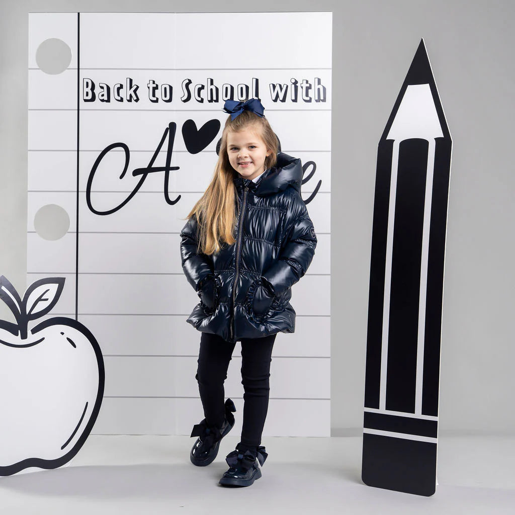 Luna Navy Padded Jacket