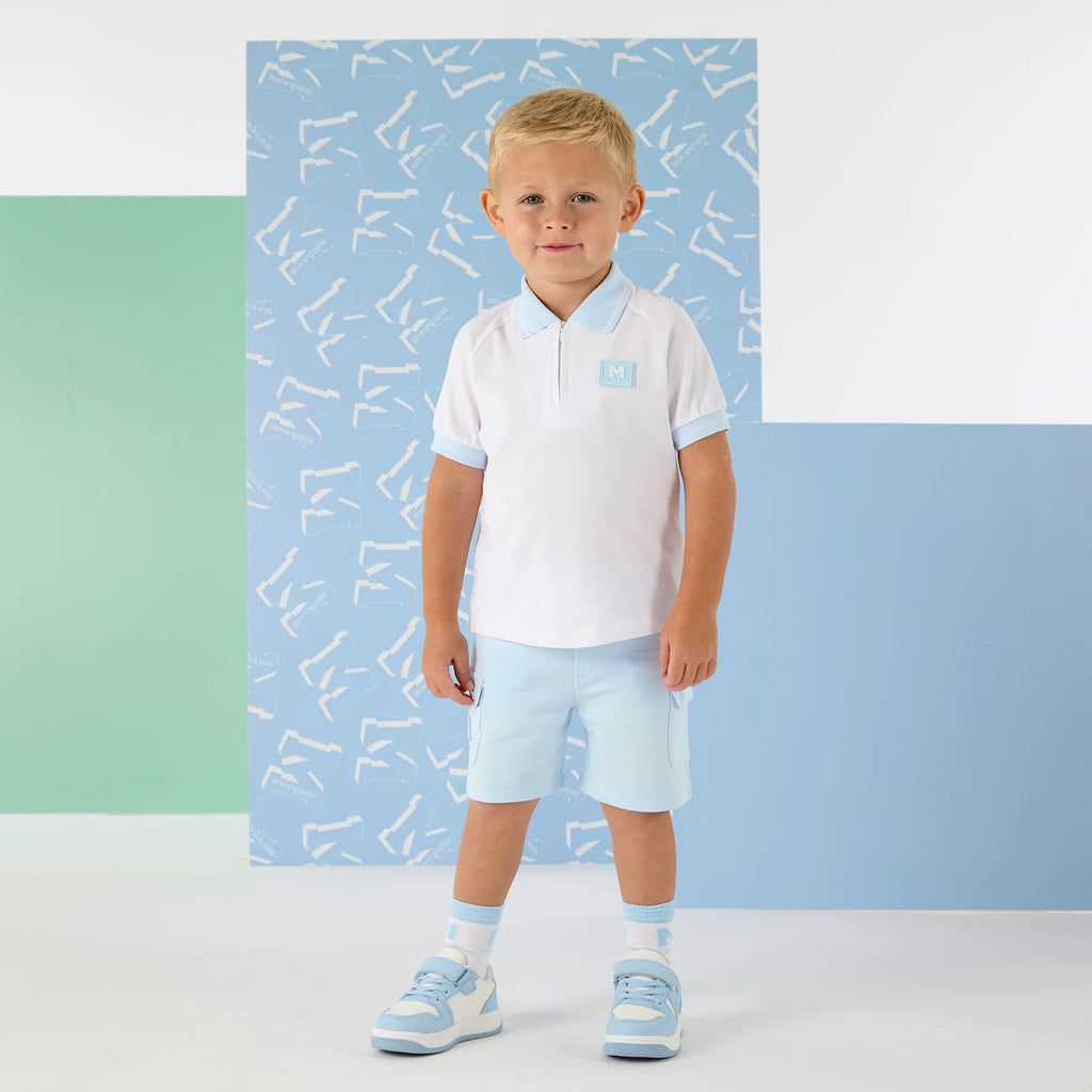 Blue Oakland Short Set