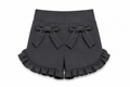 Grey Bow Shorts