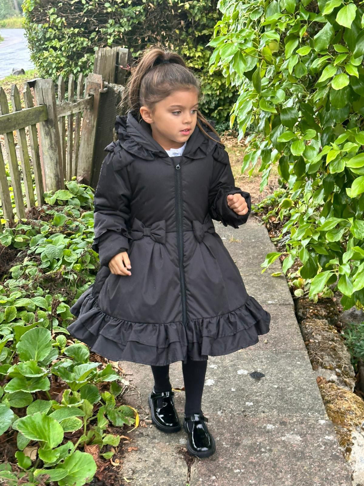 Ruffle Coat