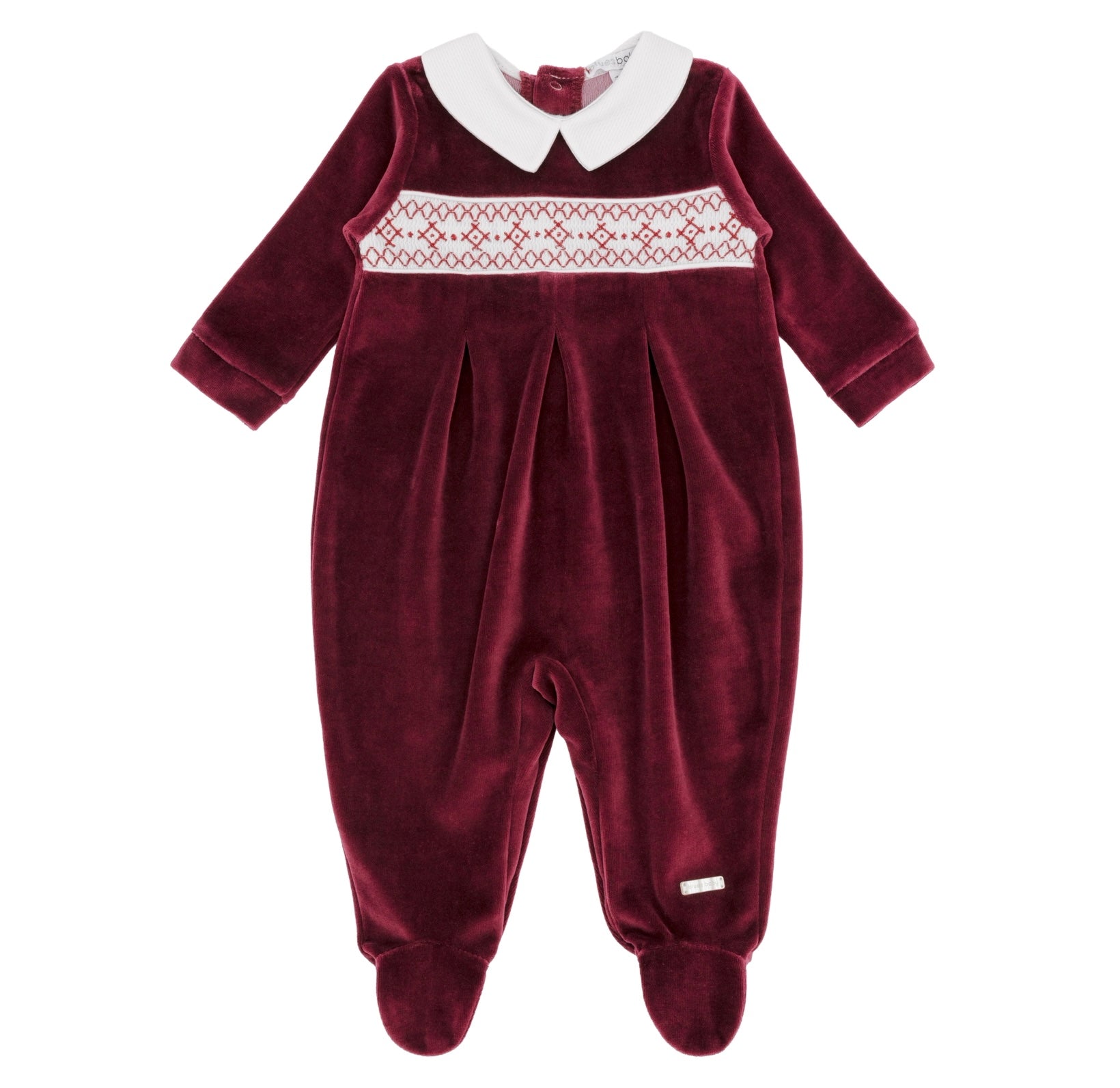 Bordeaux Smocked All in One