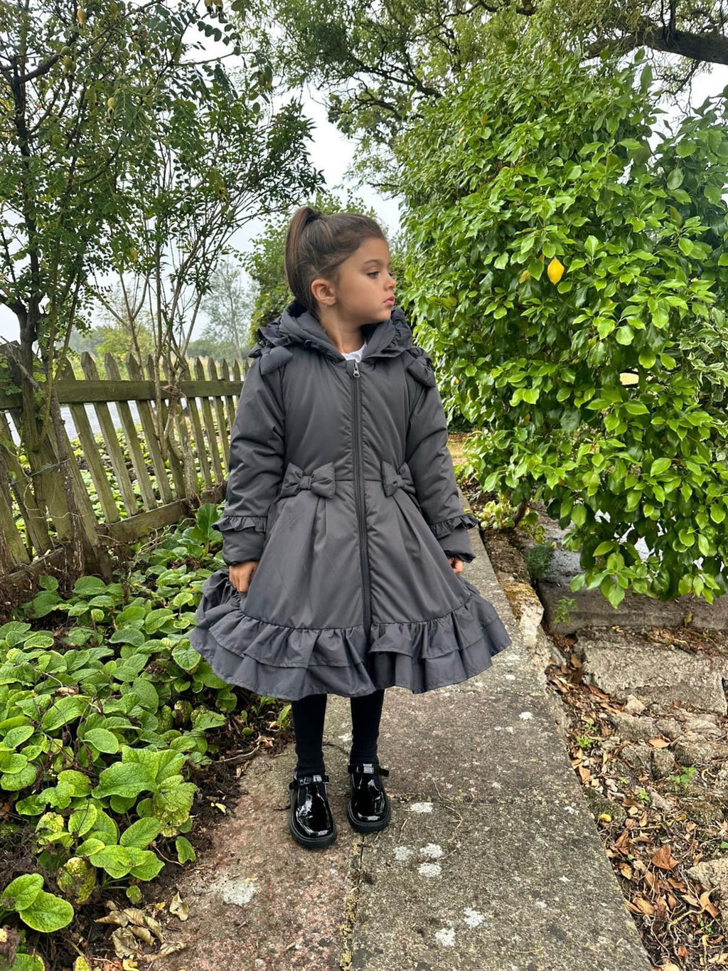 Ruffle Coat