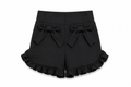 Black Bow Shorts