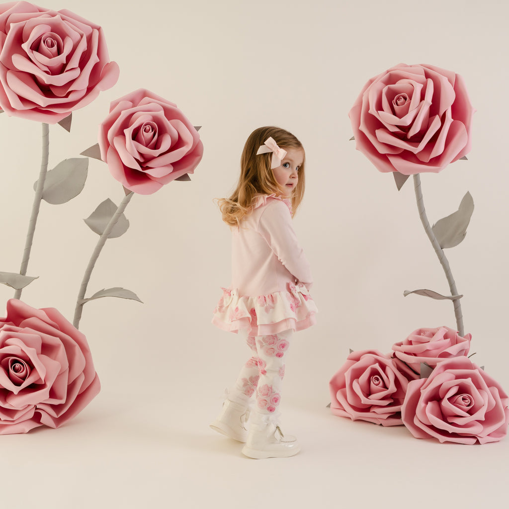 Daisy Rose Print Legging Set