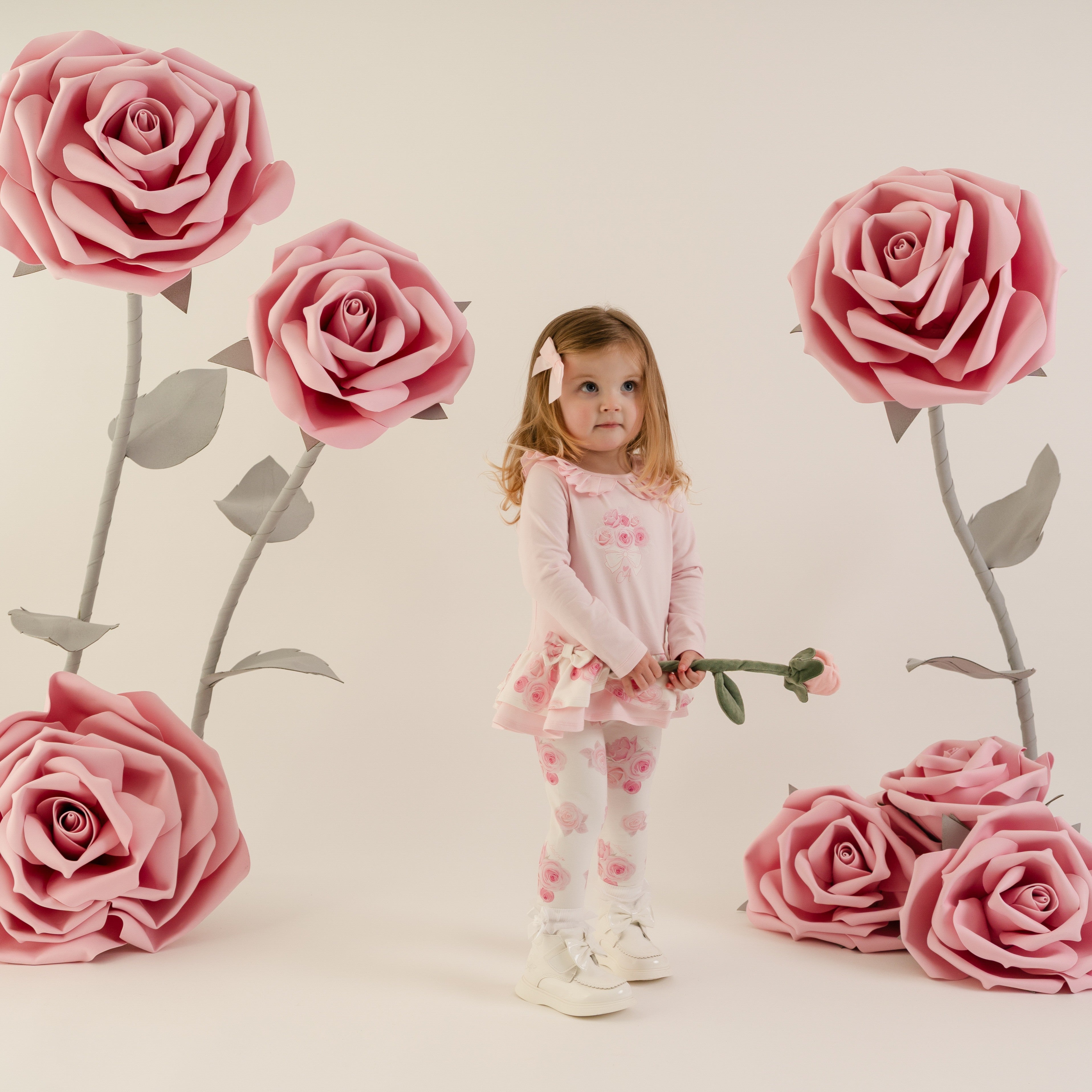 Daisy Rose Print Legging Set