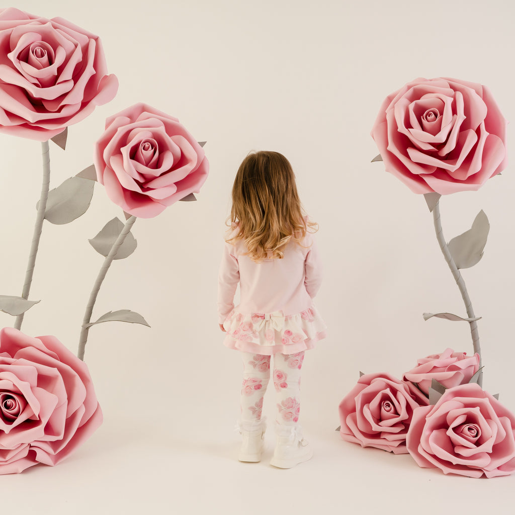 Daisy Rose Print Legging Set