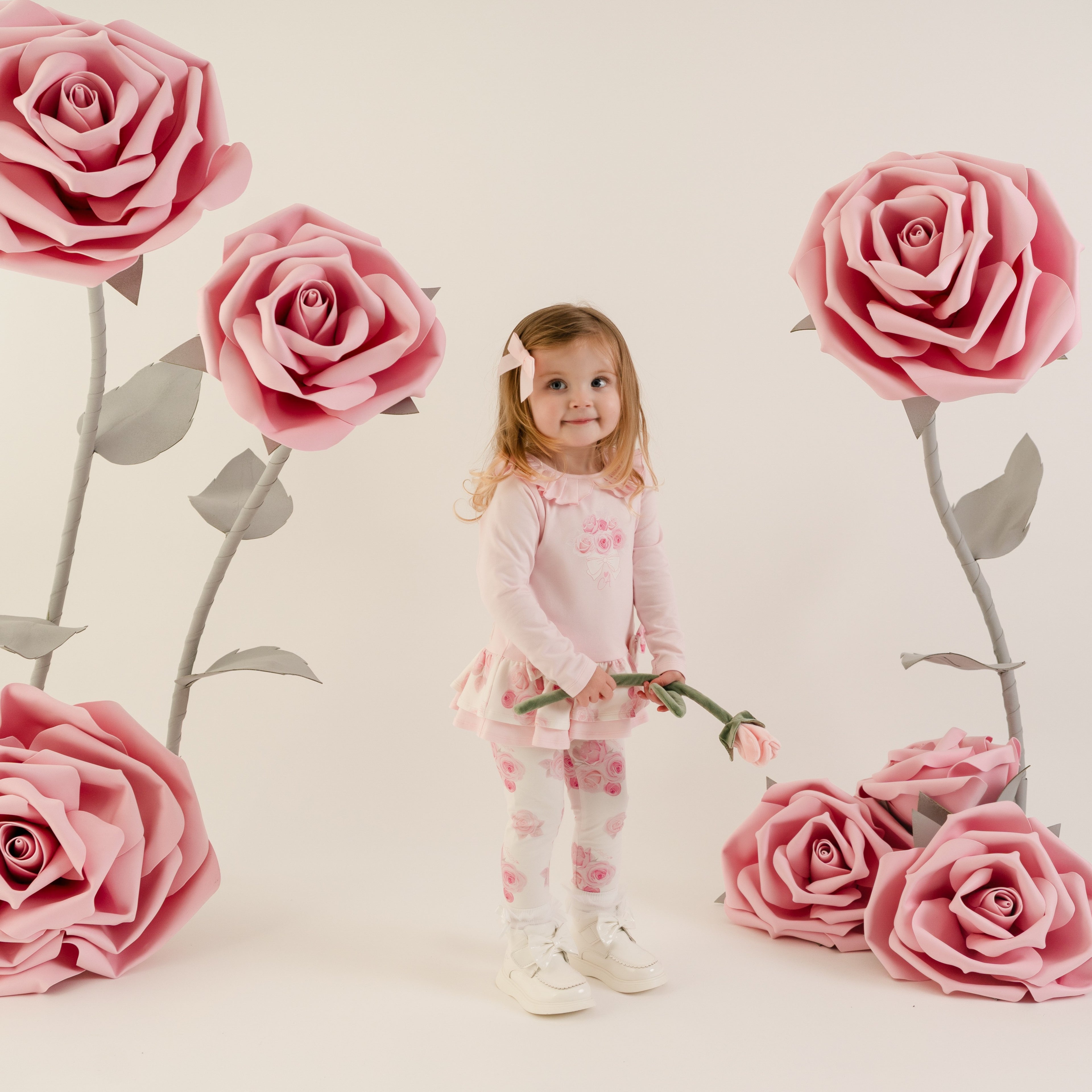 Daisy Rose Print Legging Set