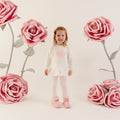 Demi Fur Heart Legging Set
