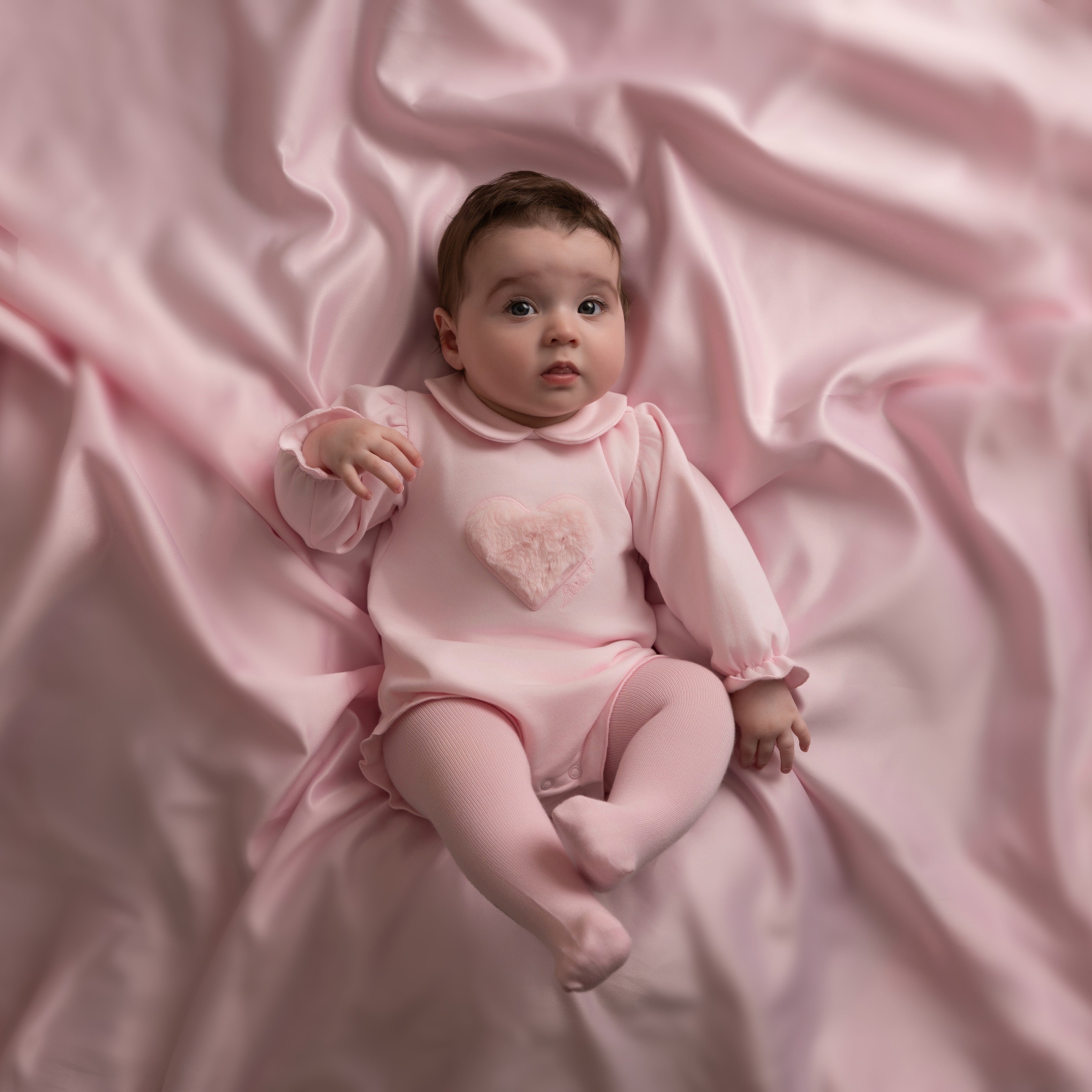Dulca Fur Heart Romper