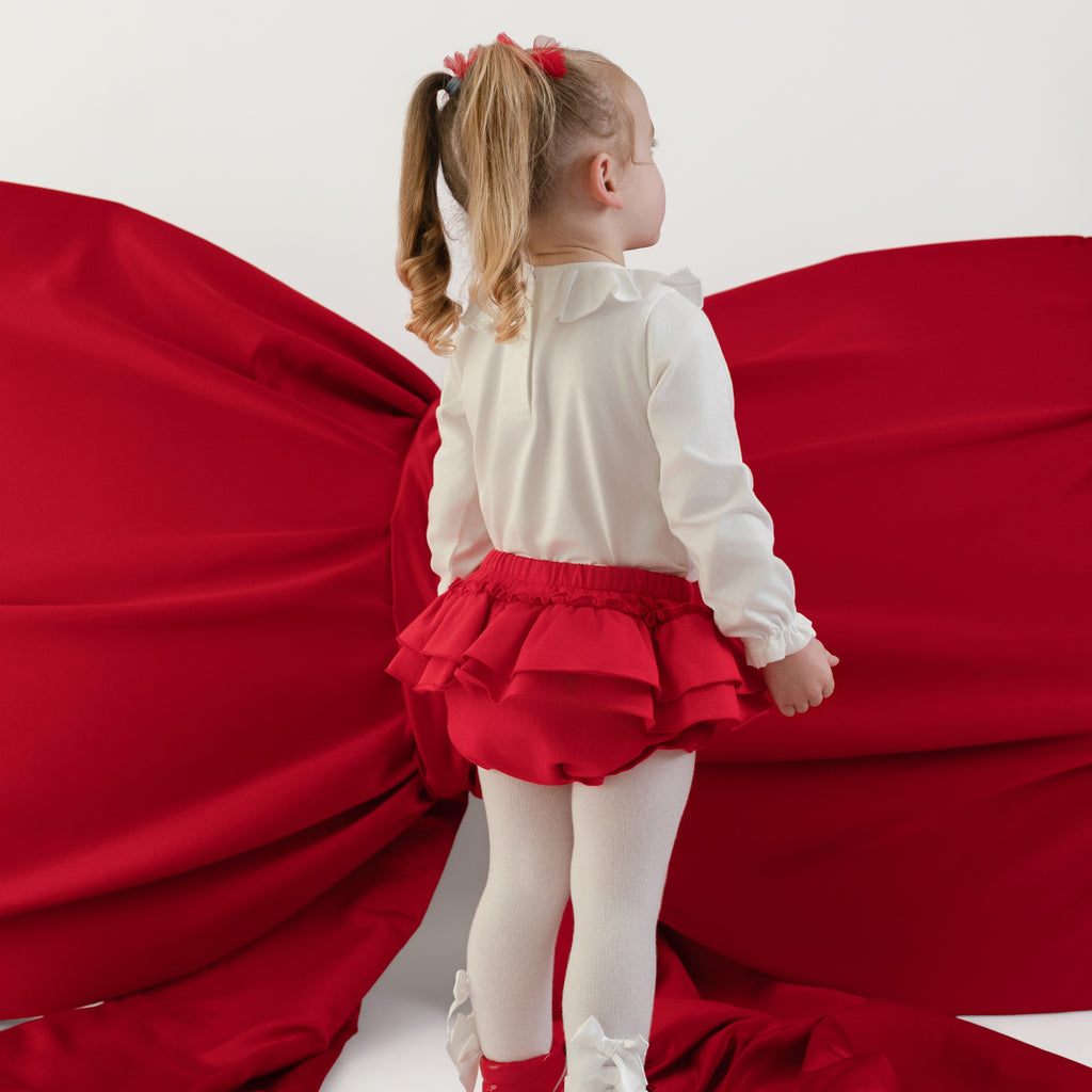Eva Frilly Jam Pant Set