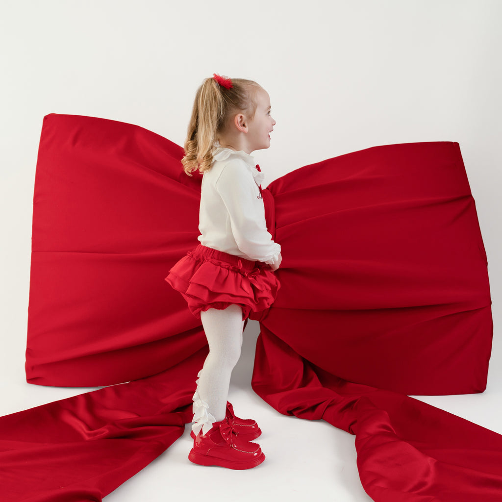 Eva Frilly Jam Pant Set