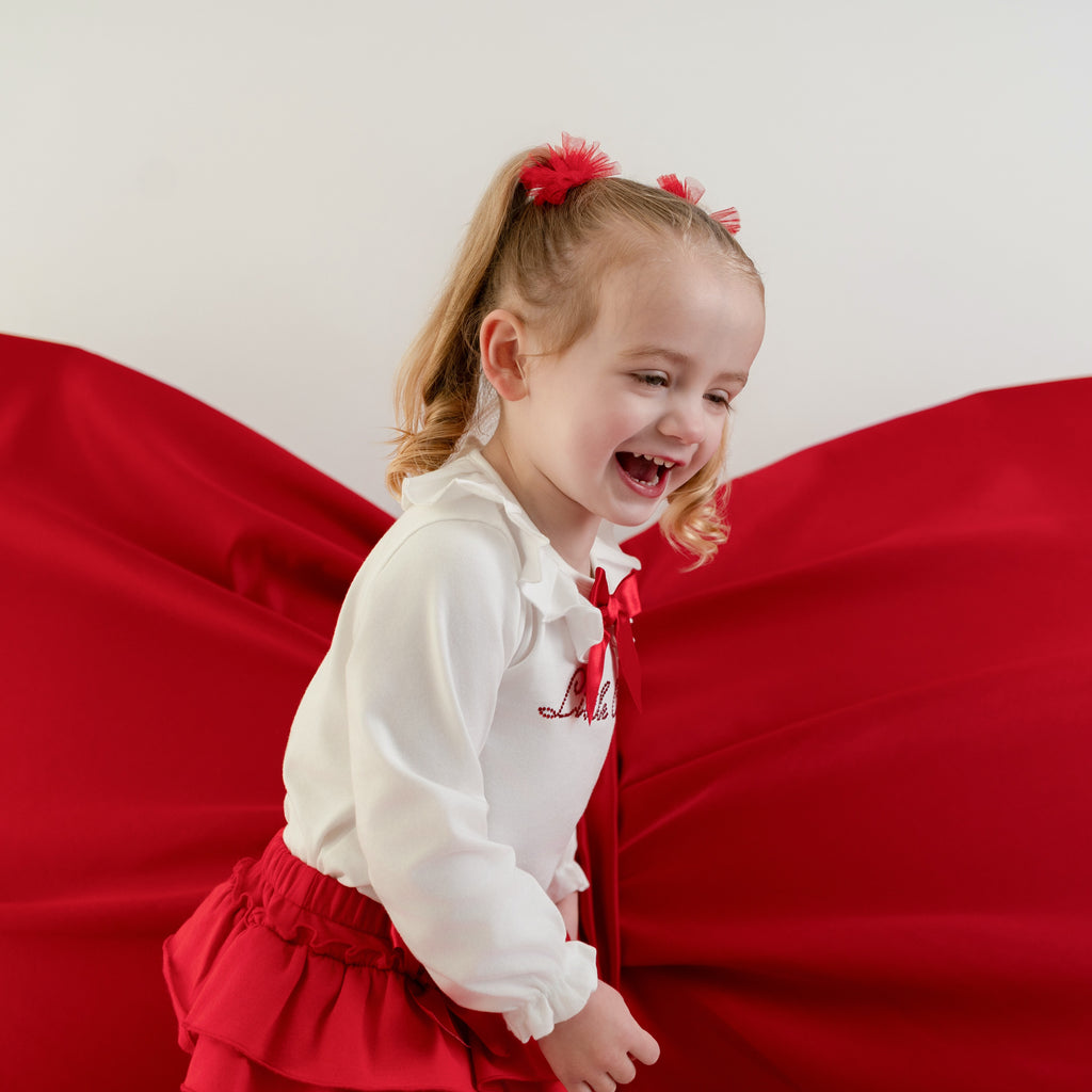 Eva Frilly Jam Pant Set