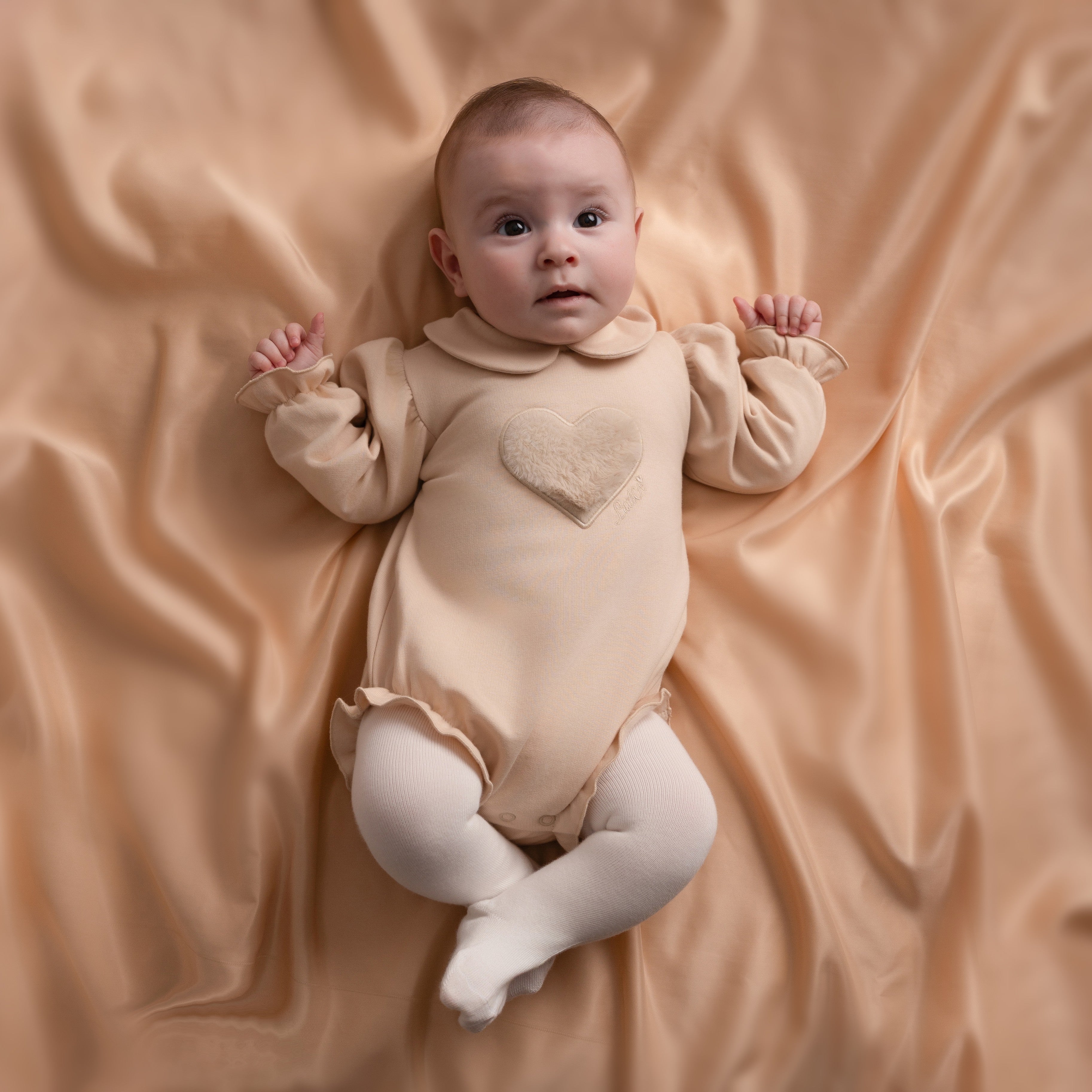 Erin Fur Heart Romper