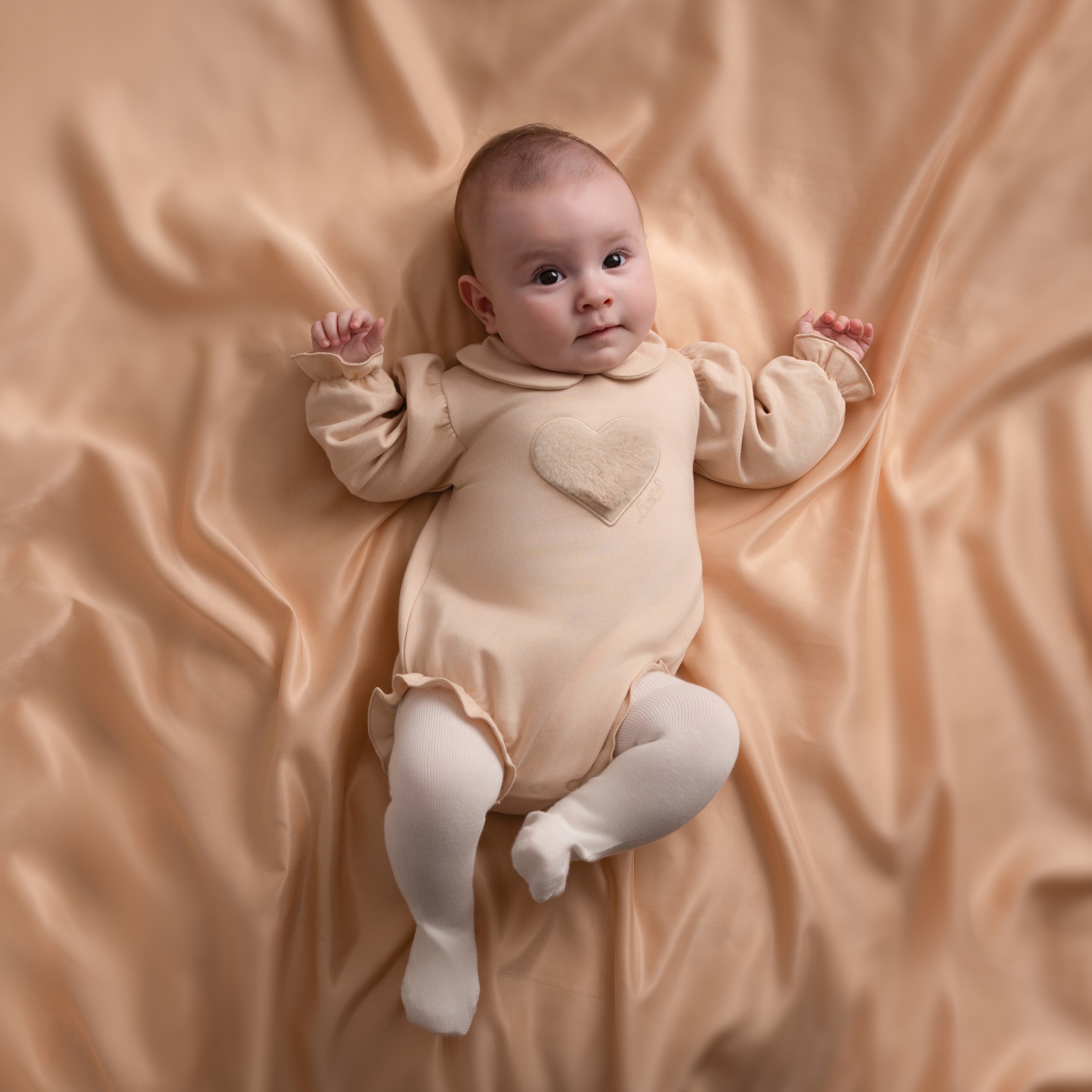Erin Fur Heart Romper