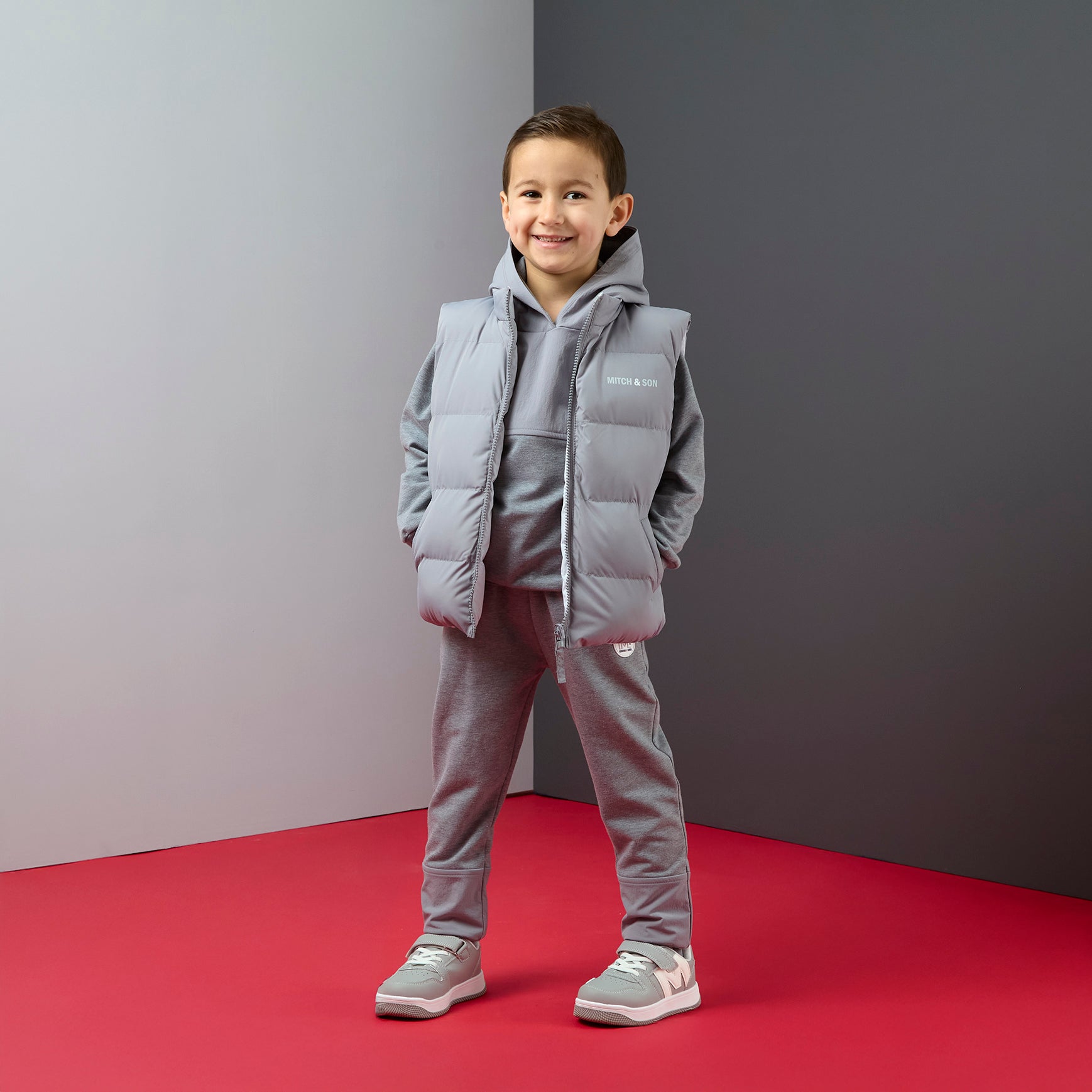 Tobias Melange Hoodie Tracksuit
