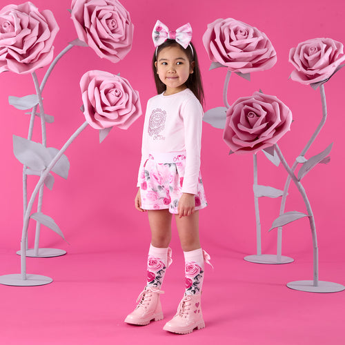 Amaya Rose Print Short Set