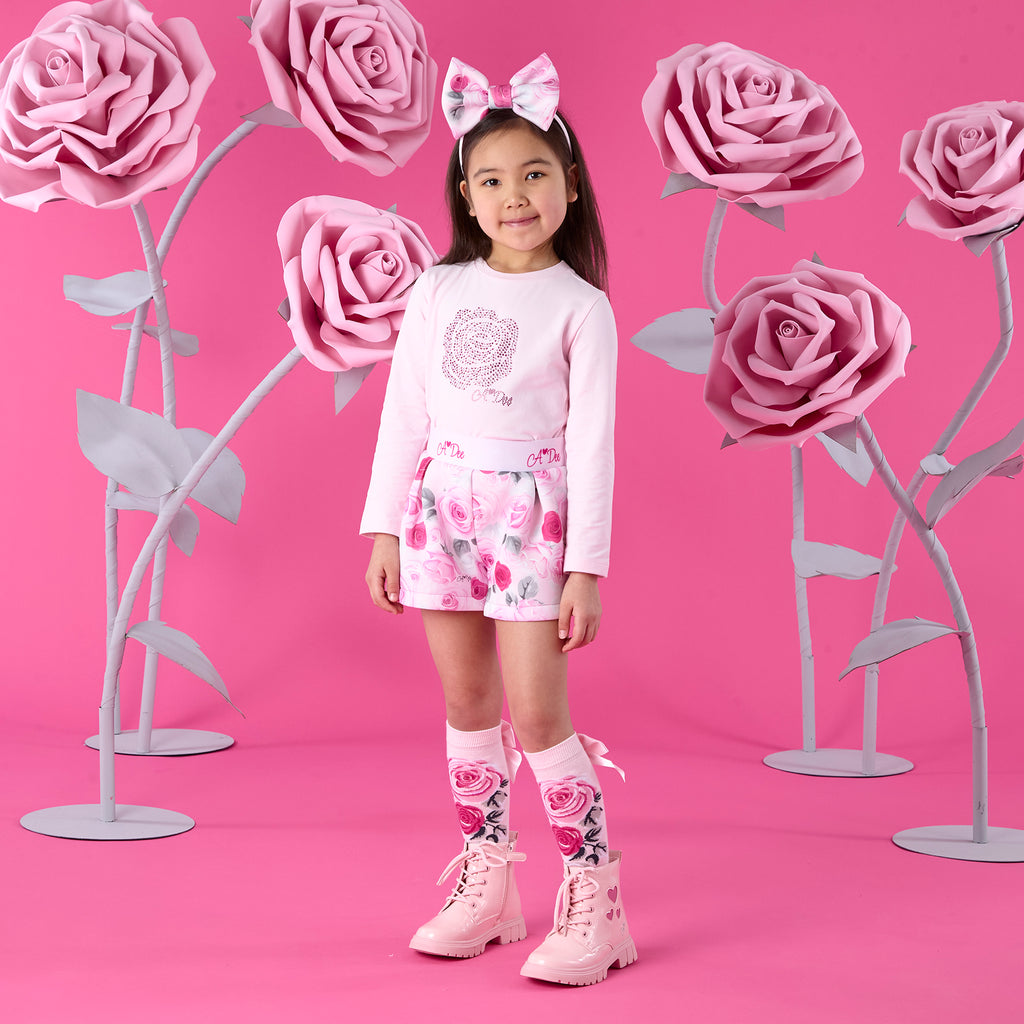 Amaya Rose Print Short Set