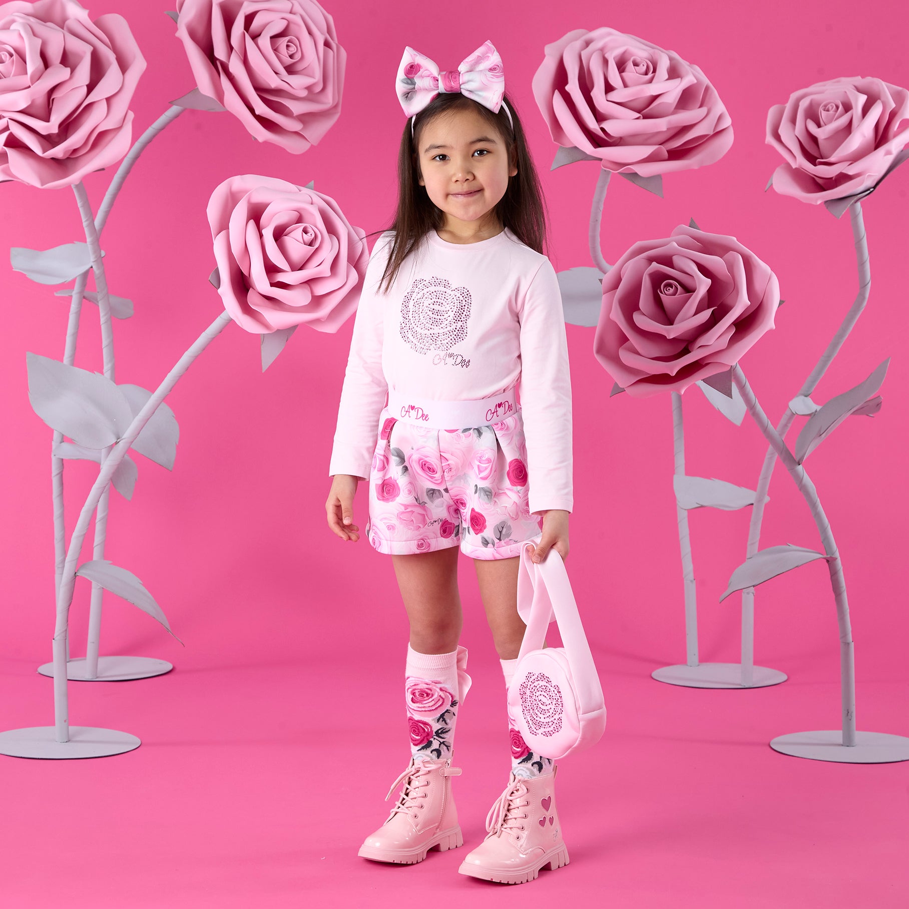 Amaya Rose Print Short Set