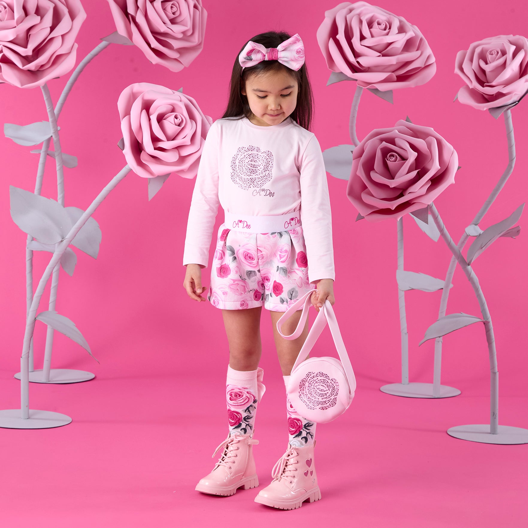 Amaya Rose Print Short Set