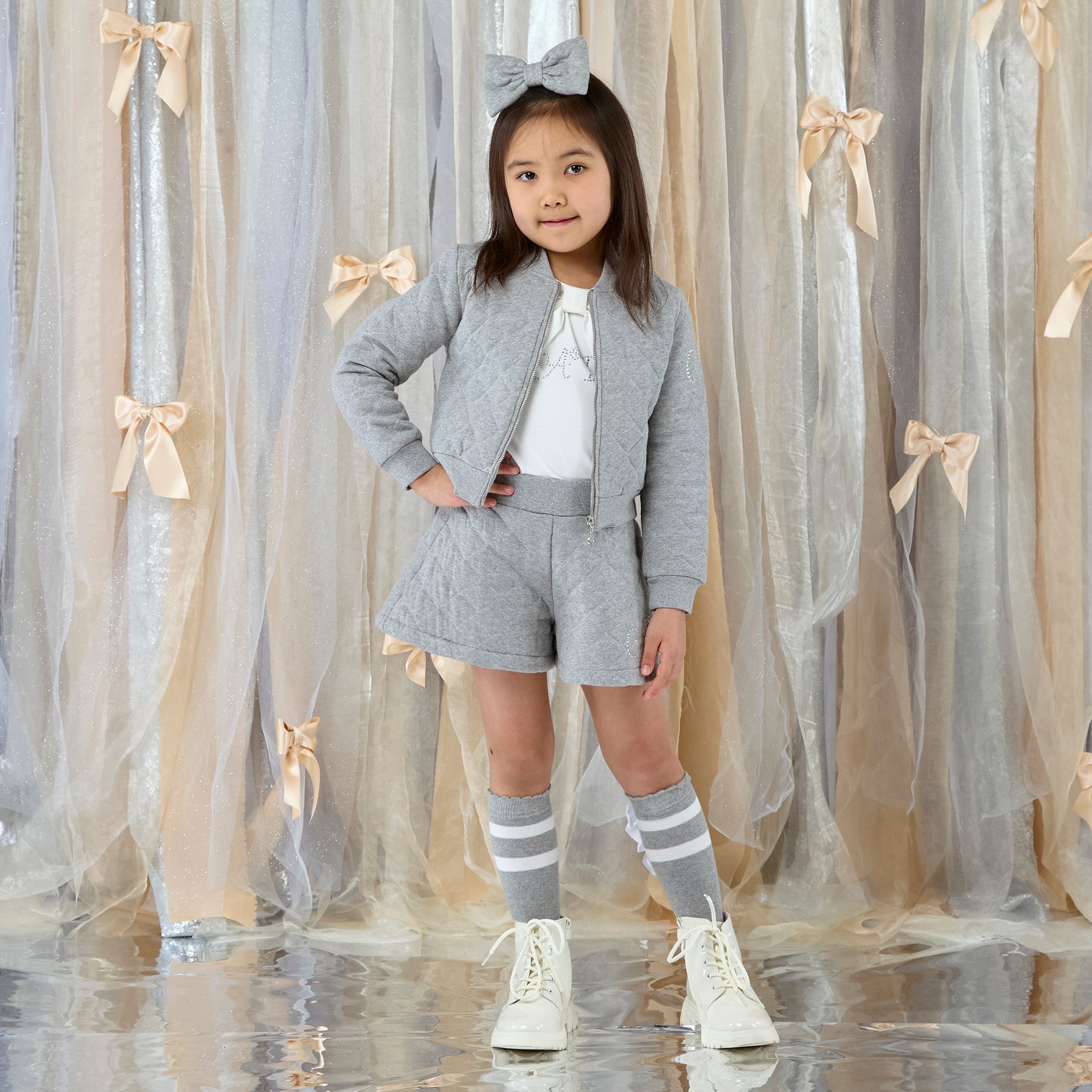 Barbs Quilted Short Set