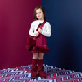 Andrea Fur Skirt Set